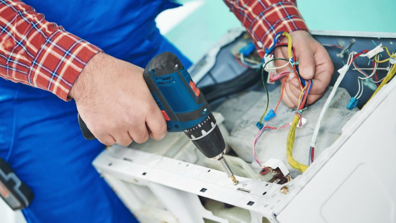 Dilovası Finlux Finlux çamaşır makinesi kart tamiri – Su almama arızası orijinal parça ile giderildi. - Teknik servis örneği